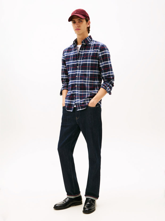 Tommy Hilfiger Brushed Oxford Check Shirt