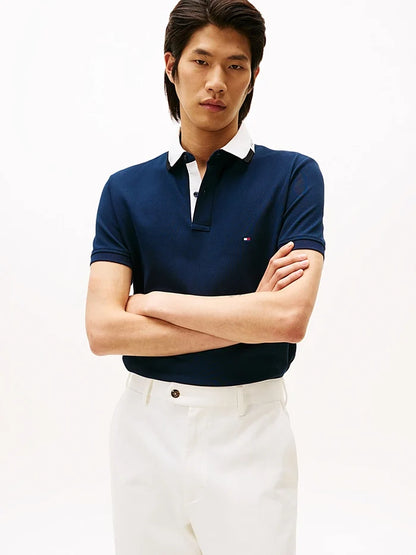 Tommy Hilfiger Collar Embroidery Polo Shirt