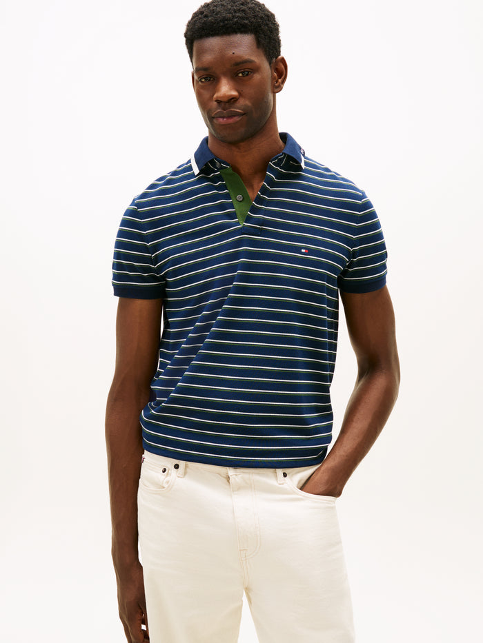 Tommy Hilfiger Collar Embroidery Polo Shirt