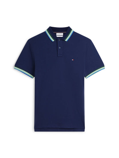 Tommy Hilfiger Contrast Collar Cuffs Polo