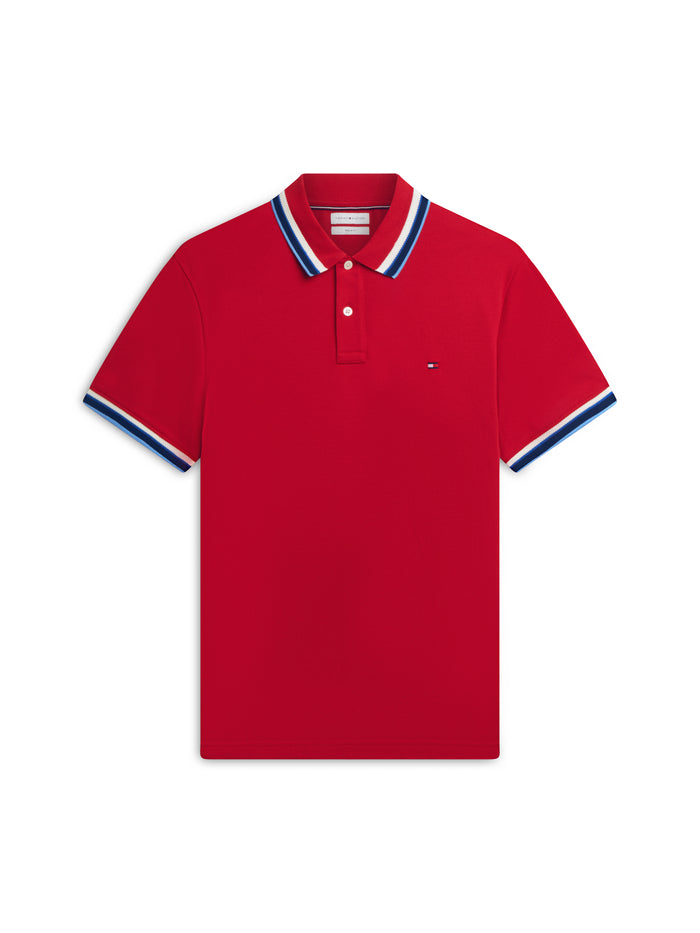 Tommy Hilfiger Contrast Collar Cuffs Polo