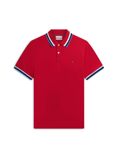 Tommy Hilfiger Contrast Collar Cuffs Polo
