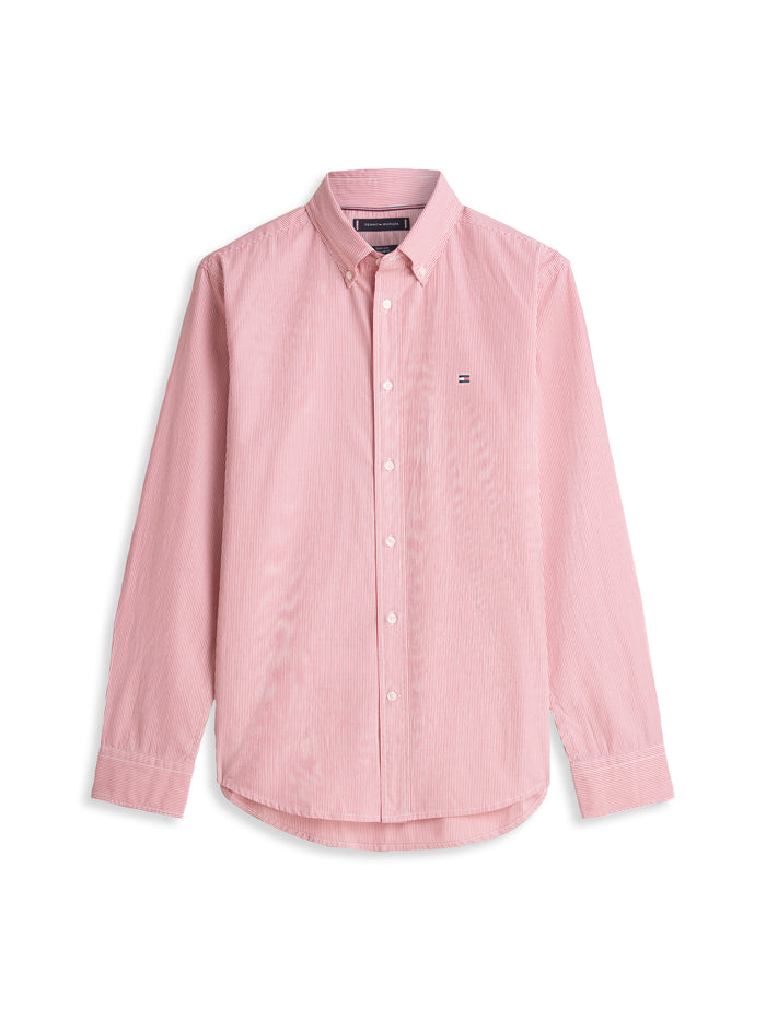 Tommy Hilfiger Core Flex Poplin Stripe Shirt