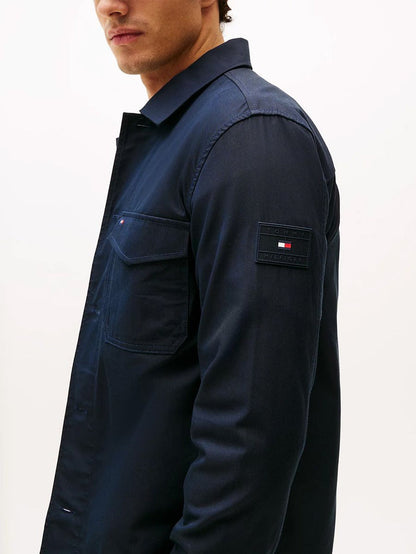 Tommy Hilfiger Cotton Nylon Shirt Jacket