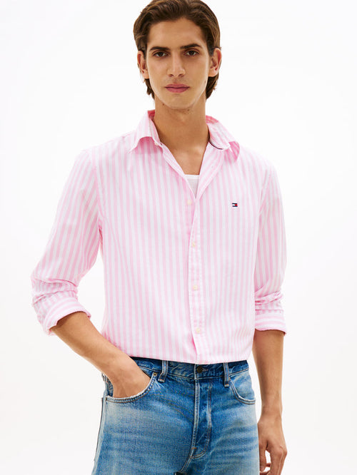 Tommy Hilfiger Flex Poplin Classic Stripe Shirt