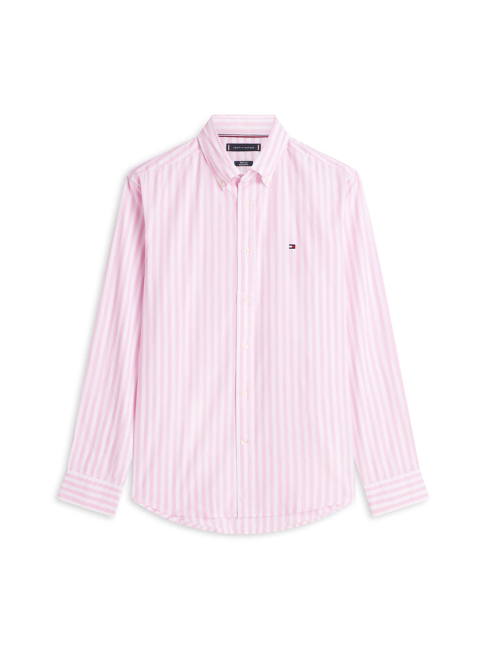 Tommy Hilfiger Flex Poplin Classic Stripe Shirt