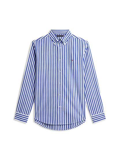 Tommy Hilfiger Flex Poplin Classic Stripe Shirt
