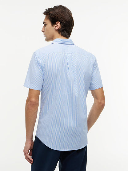 Tommy Hilfiger Flex Poplin Classic Stripe S/S Shirt
