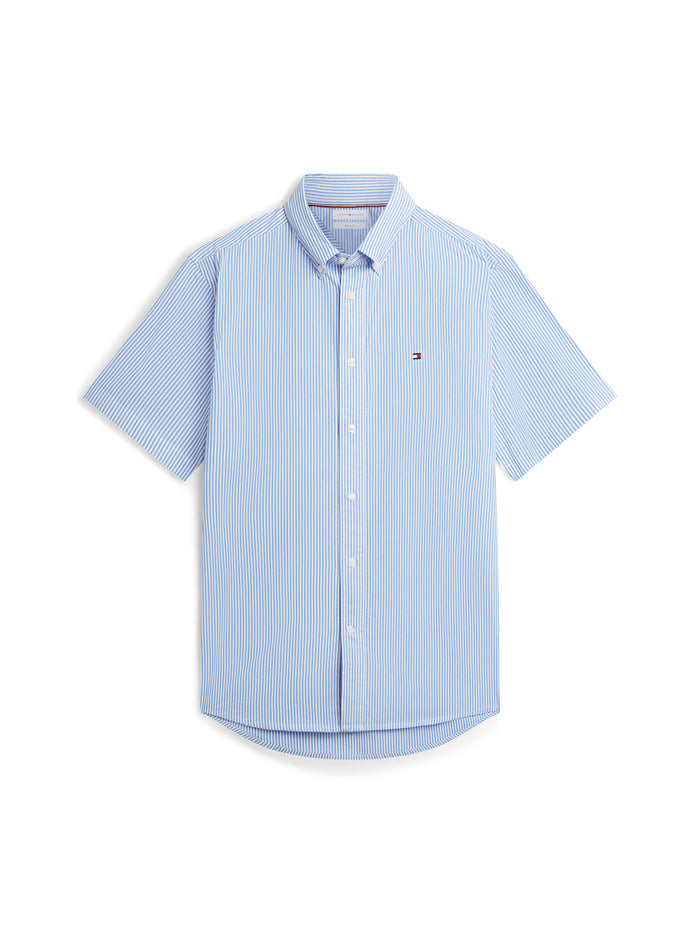 Tommy Hilfiger Flex Poplin Classic Stripe S/S Shirt