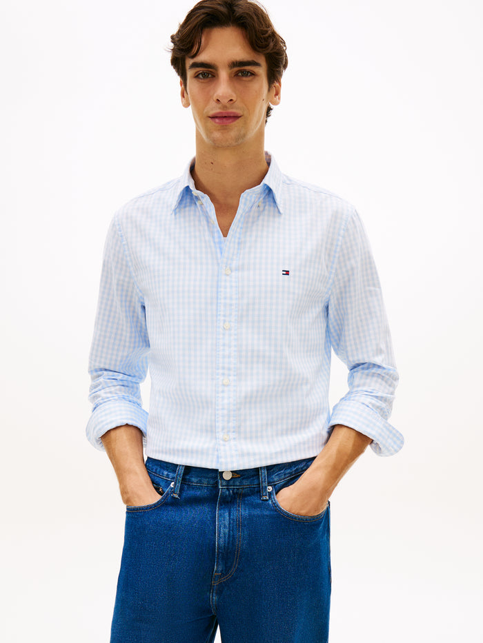 Tommy Hilfiger Flex Poplin Gingham Shirt