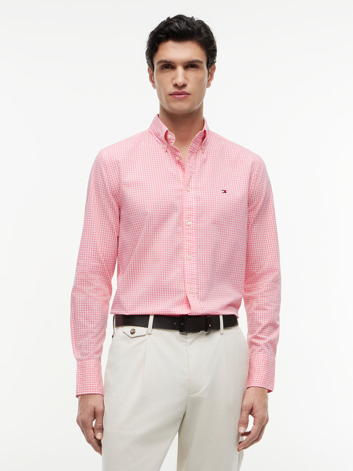 Tommy Hilfiger Flex Poplin Gingham Shirt