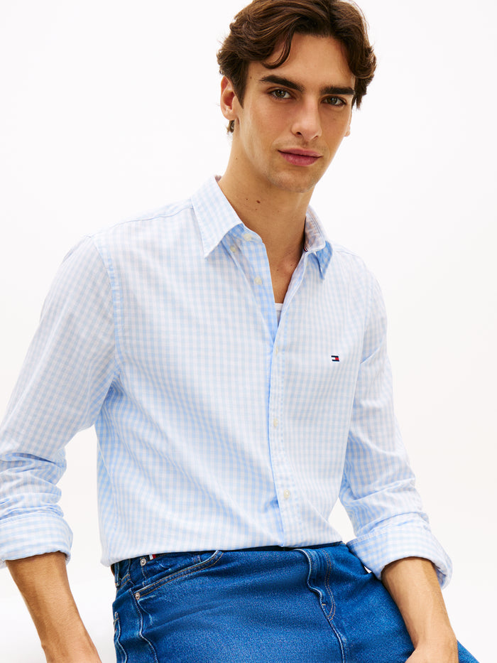 Tommy Hilfiger Flex Poplin Gingham Shirt