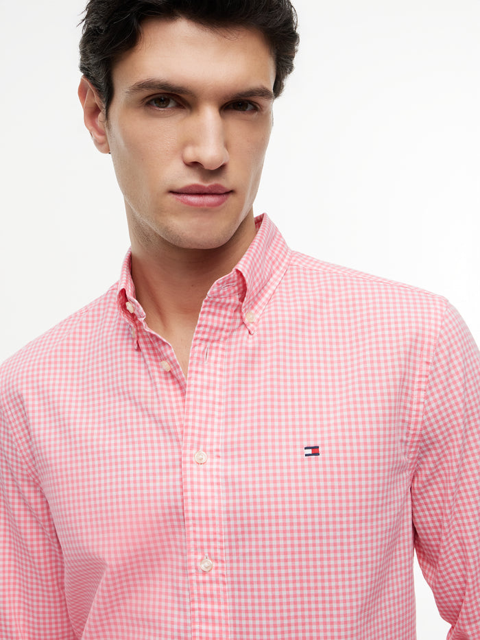 Tommy Hilfiger Flex Poplin Gingham Shirt