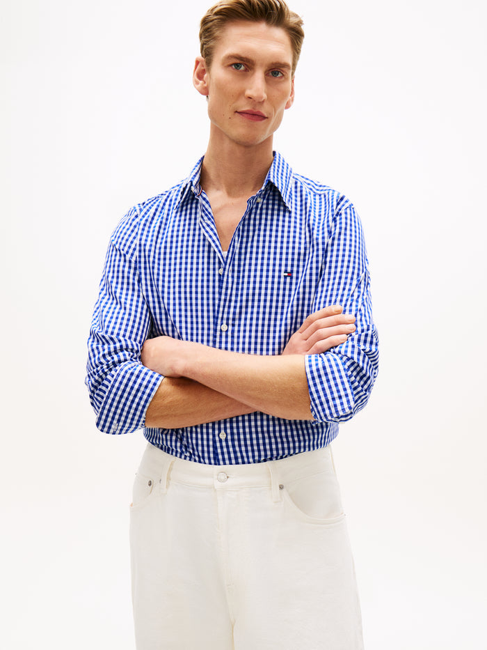 Tommy Hilfiger Flex Poplin Gingham Shirt