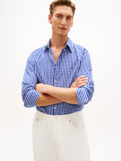 Tommy Hilfiger Flex Poplin Gingham Shirt
