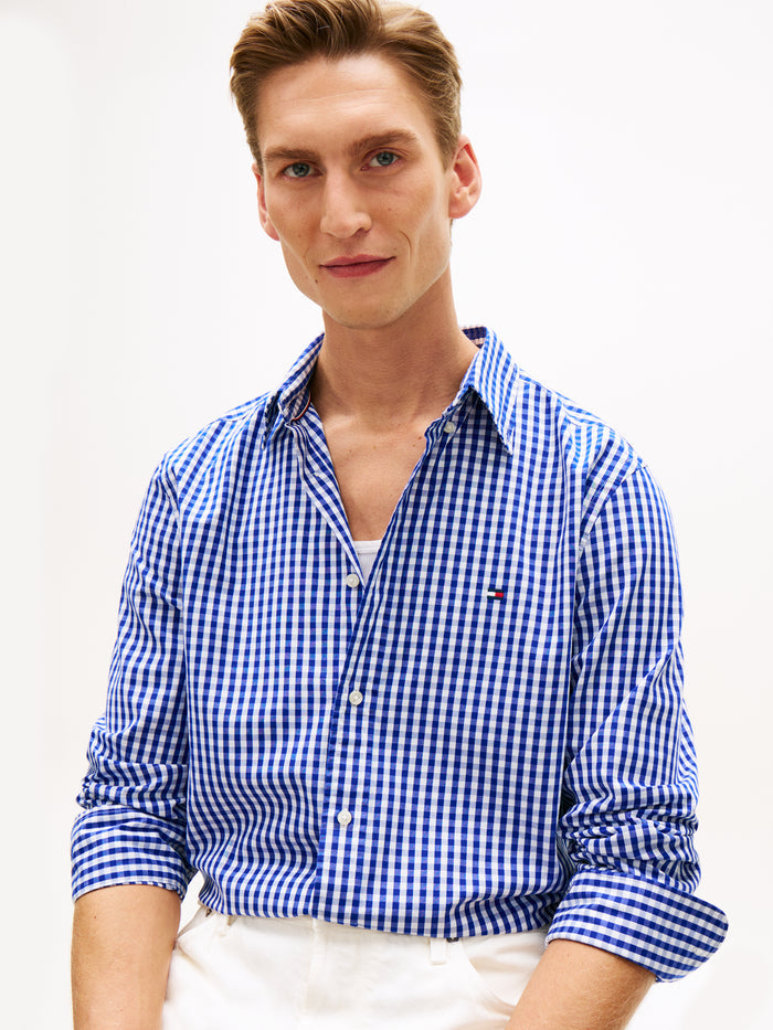 Tommy Hilfiger Flex Poplin Gingham Shirt