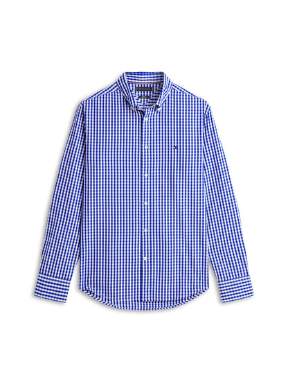 Tommy Hilfiger Flex Poplin Gingham Shirt