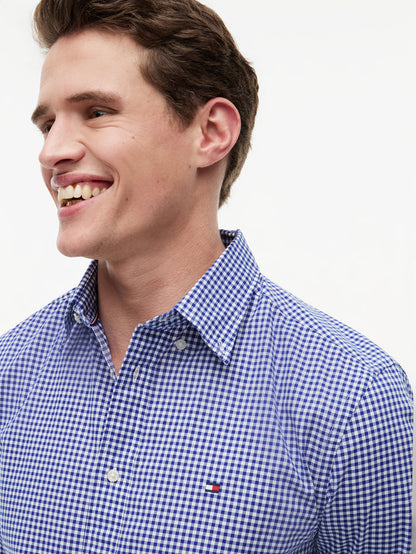 Tommy Hilfiger Flex Poplin Gingham Shirt