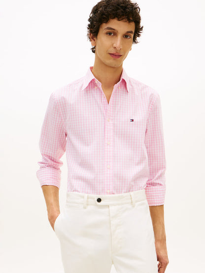 Tommy Hilfiger Flex Poplin Gingham Shirt