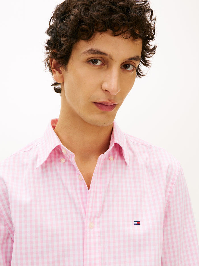 Tommy Hilfiger Flex Poplin Gingham Shirt