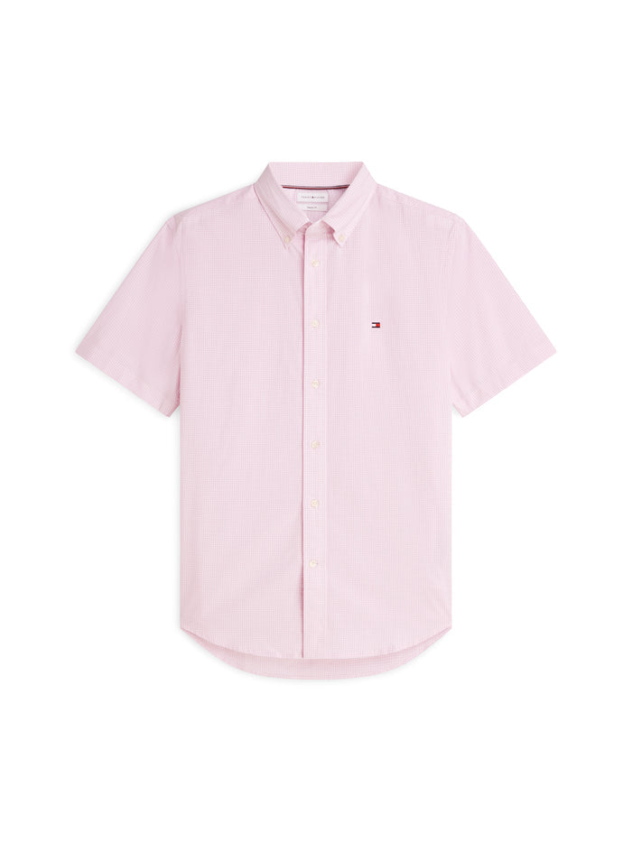 Tommy Hilfiger Flex Poplin Gingham S/S Shirt