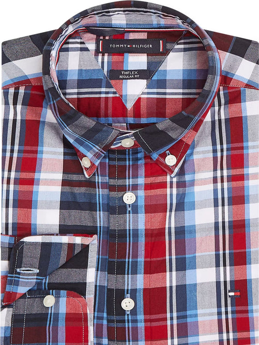 Tommy Hilfiger Flex Poplin Heritage Check Shirt