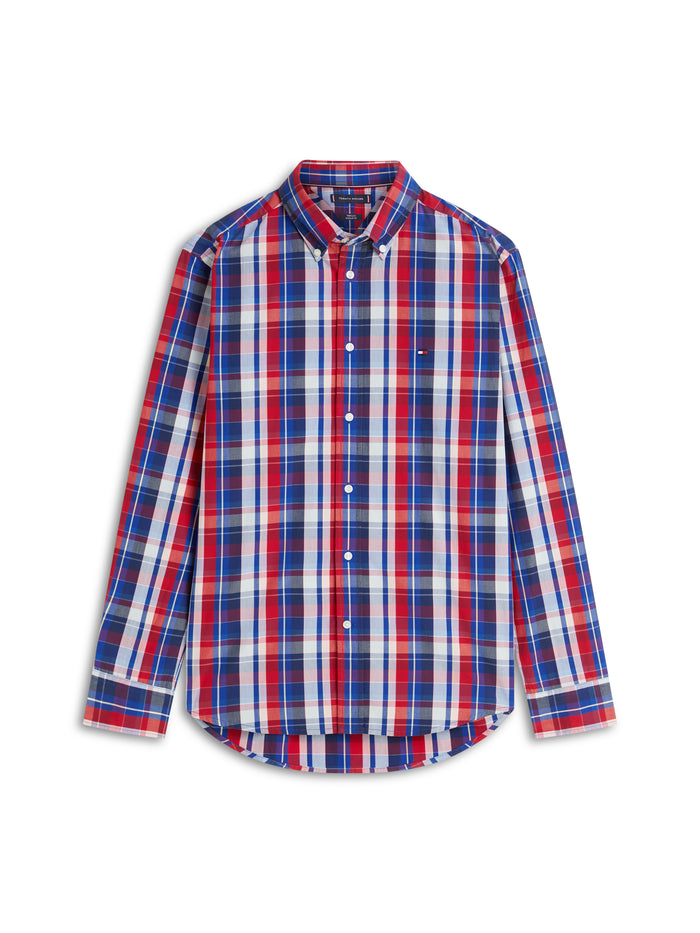 Tommy Hilfiger Flex Poplin Multi Check Shirt