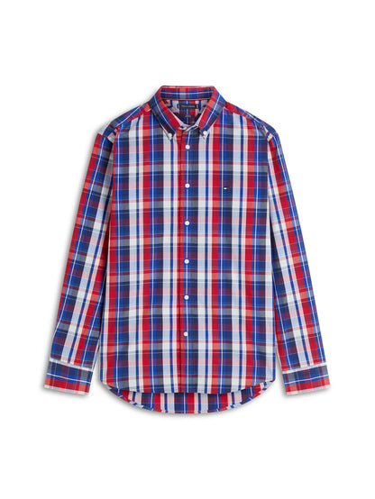 Tommy Hilfiger Flex Poplin Multi Check Shirt