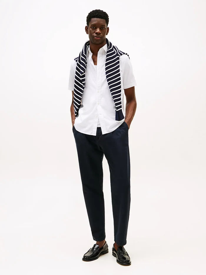Tommy Hilfiger Flex Poplin Plain S/S Shirt