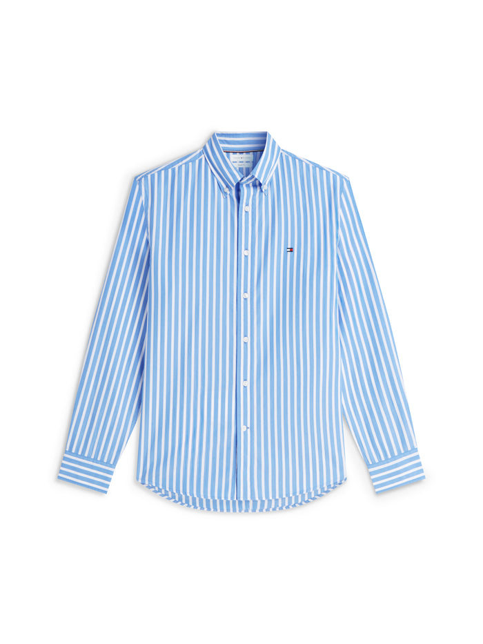 Tommy Hilfiger Flex Poplin Seasonal Stripe Shirt