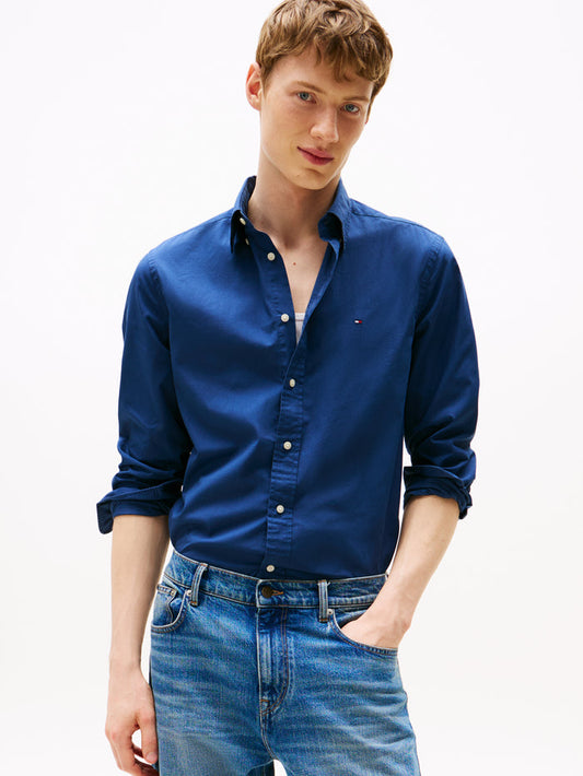 Tommy Hilfiger Flex Poplin Solid Shirt