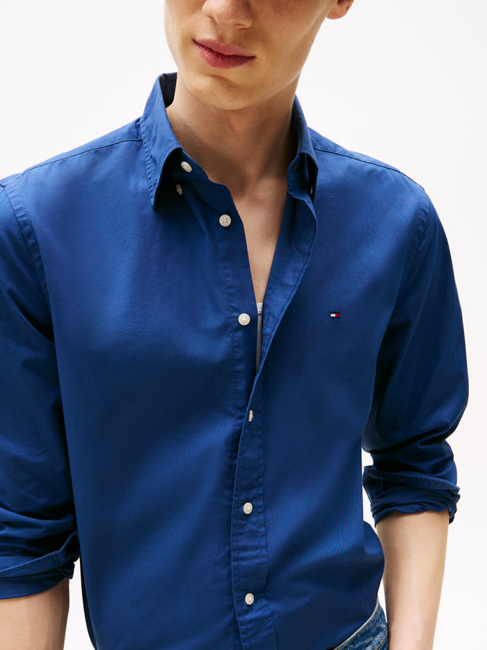 Tommy Hilfiger Flex Poplin Solid Shirt