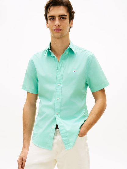 Tommy Hilfiger Flex Poplin Solid S/S Shirt