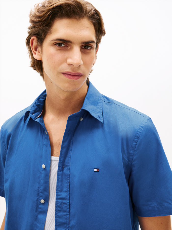 Tommy Hilfiger Flex Poplin Solid S/S Shirt