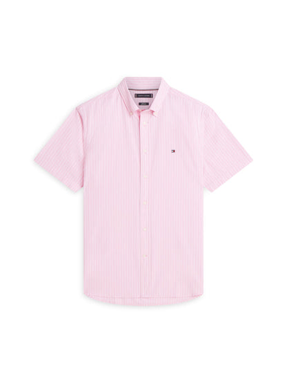 Tommy Hilfiger Flex Poplin Stripe S/S Shirt