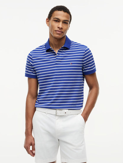 Tommy Hilfiger Jersey Stripe Reg Polo