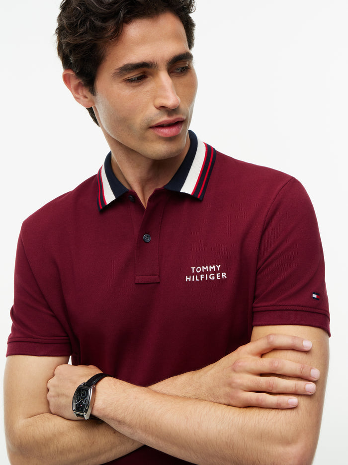 Tommy Hilfiger Left Chest Graphic Polo