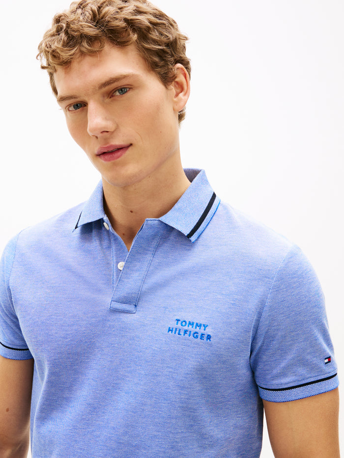 Tommy Hilfiger Oxford Two Tone Polo