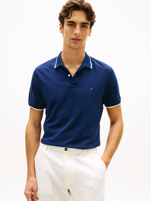 Tommy Hilfiger Pique Undercollar Polo
