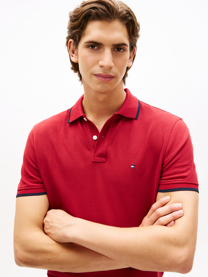Tommy Hilfiger Pique Undercollar Polo