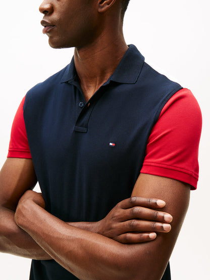 Tommy Hilfiger RWB Blocking Regular Polo