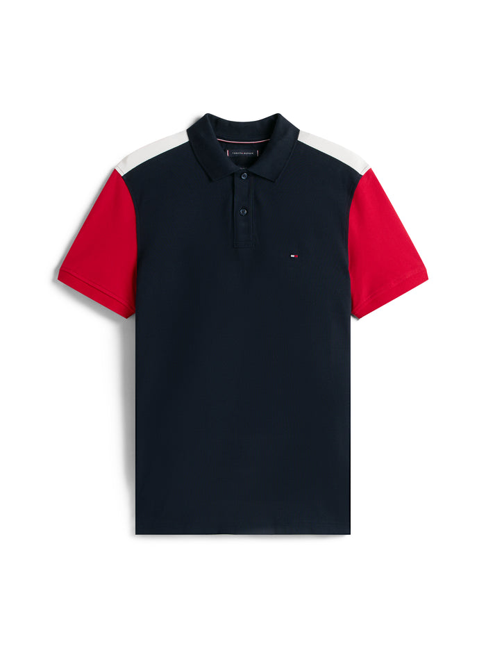 Tommy Hilfiger RWB Blocking Regular Polo