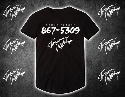 Tommy Tutone "Signature Series" Black T-Shirt