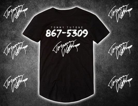 Tommy Tutone "Signature Series" Black T-Shirt