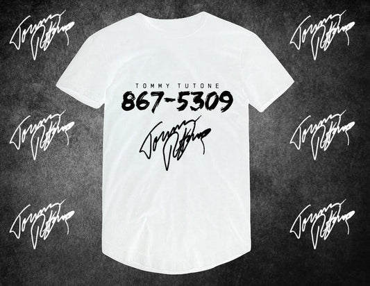 Tommy Tutone "Signature Series" Wht T-Shirt