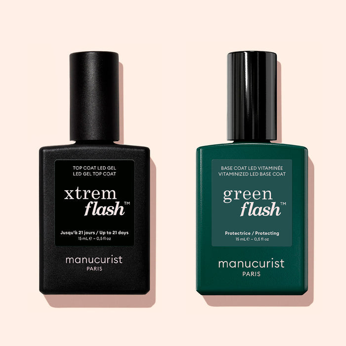 Top Coat Xtrem Flash™ + Base Coat Vitaminée