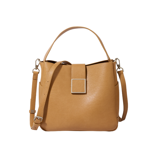 Top-Handle Bag (Brown)