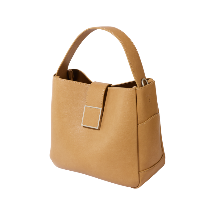 Top-Handle Bag (Brown)