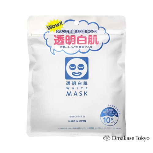Toumei Shirohada Collagen Face Mask 10 Sheets