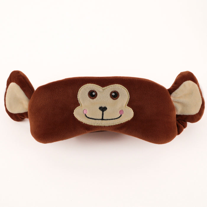Tracker Youth Monkey Neck Pillow/Mask Set - Bentley